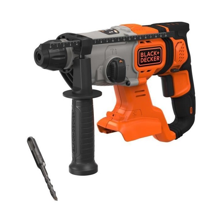 Perceuse a percussion SDS - Black and Decker - BCD900B - 18 V - 1,2 J - Sans batterie ni chargeur Perceuse a percussion SDS - Black and Decker - BCD900B - 18 V - 1,2 J - Sans batterie ni chargeur