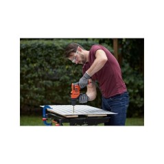 Perceuse a percussion - BLACK & DECKER - BEH200K-QS - 500 Watt - Mandr