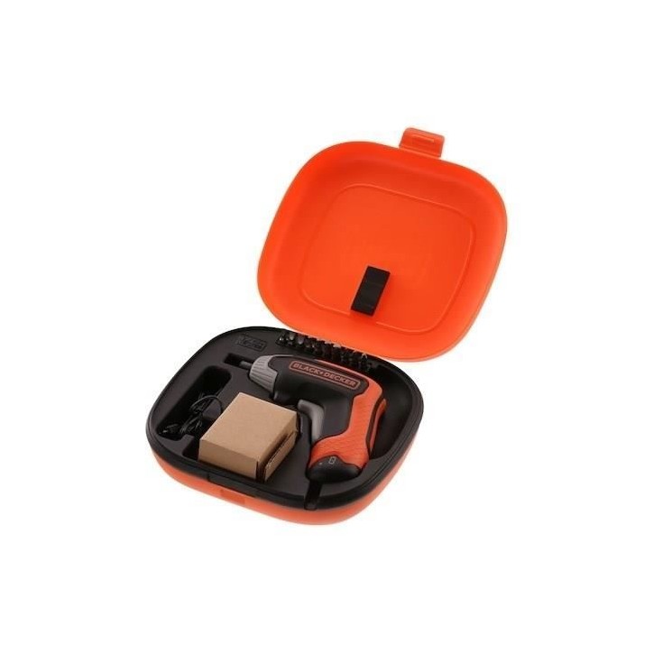Tournevis BLACK+DECKER BCF611CK-QW 3,6V lithium - Rapid driver Tournevis BLACK+DECKER BCF611CK-QW 3,6V lithium - Rapid driver