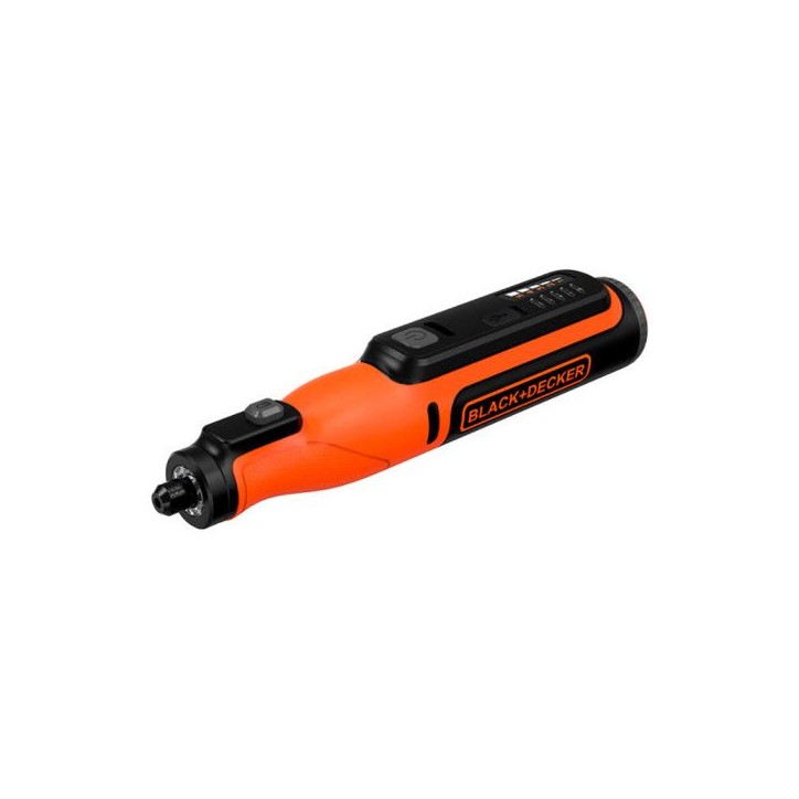 Multi-outil rotatif sur batterie BCRT8IK-XJ 7,2 V BLACK et DECKER - 53 accessoires - 84410 Multi-outil rotatif sur batterie BCRT8IK-XJ 7,2 V BLACK et DECKER - 53 accessoires - 84410