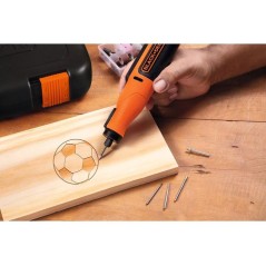 Multi-outil rotatif sur batterie BCRT8IK-XJ 7,2 V BLACK et DECKER - 53