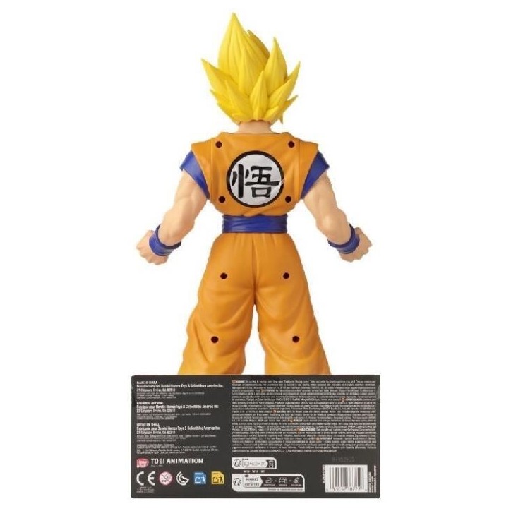 Figurine Jumbo - BANDAI - Dragon Ball - 38771 - Super Saiyan Goku - 40 cm
