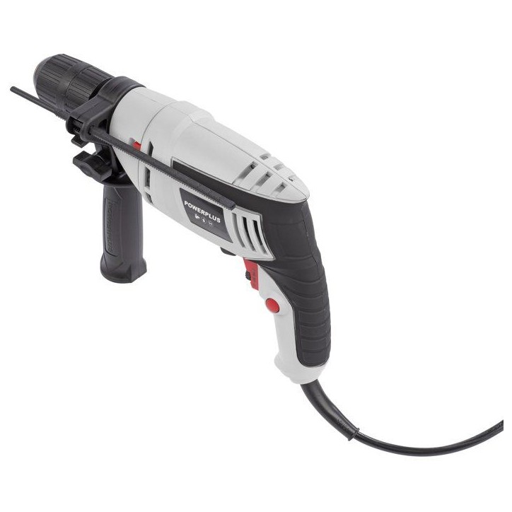 Perceuse a percussion - POWERPLUS - 600 W - 35 000 a 48 000 coups / min - Perce le bois / acier / béton Perceuse a percussion - POWERPLUS - 600 W - 35 000 a 48 000 coups / min - Perce le bois / acier / béton