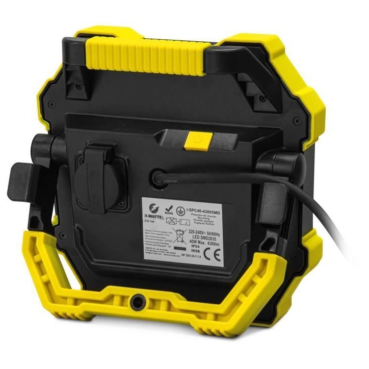 Projecteur Led - I-Watts - I-SPC40-4300SMD - 40 W - 4300 lumens Projecteur Led - I-Watts - I-SPC40-4300SMD - 40 W - 4300 lumens