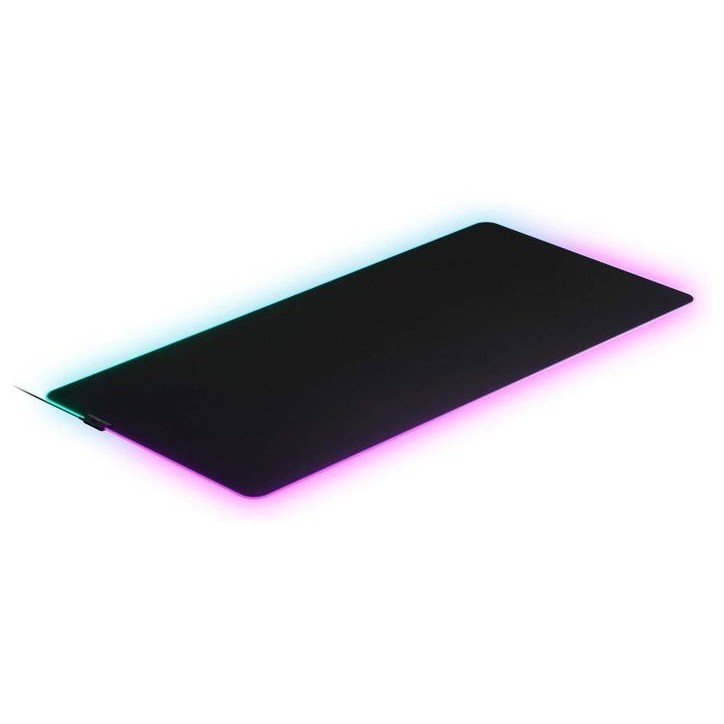 Tapis de souris gaming - STEELSERIES - QcK Prism Cloth 3XL - RGB - Noir Tapis de souris gaming - STEELSERIES - QcK Prism Cloth 3XL - RGB - Noir