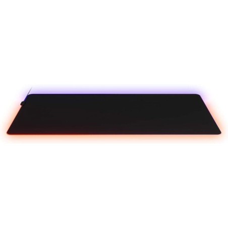 Tapis de souris gaming - STEELSERIES - QcK Prism Cloth 3XL - RGB - Noir