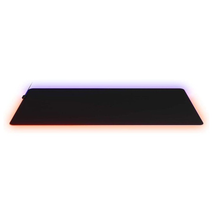 Tapis de souris gaming - STEELSERIES - QcK Prism Cloth 3XL - RGB - Noir Tapis de souris gaming - STEELSERIES - QcK Prism Cloth 3XL - RGB - Noir