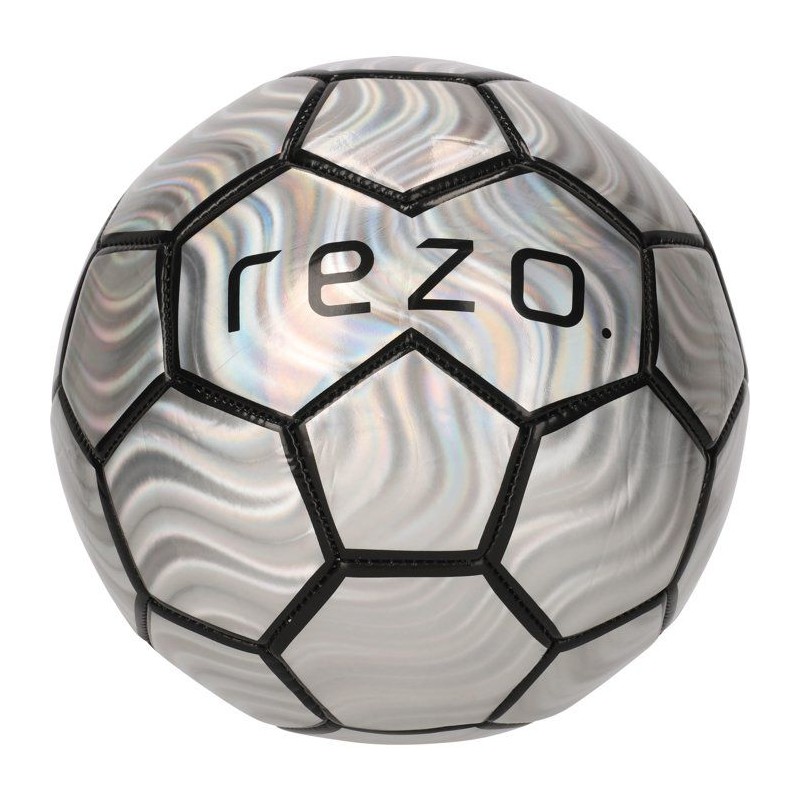Ballon de Football - Lazer Metallic - Taille 4 - Gris