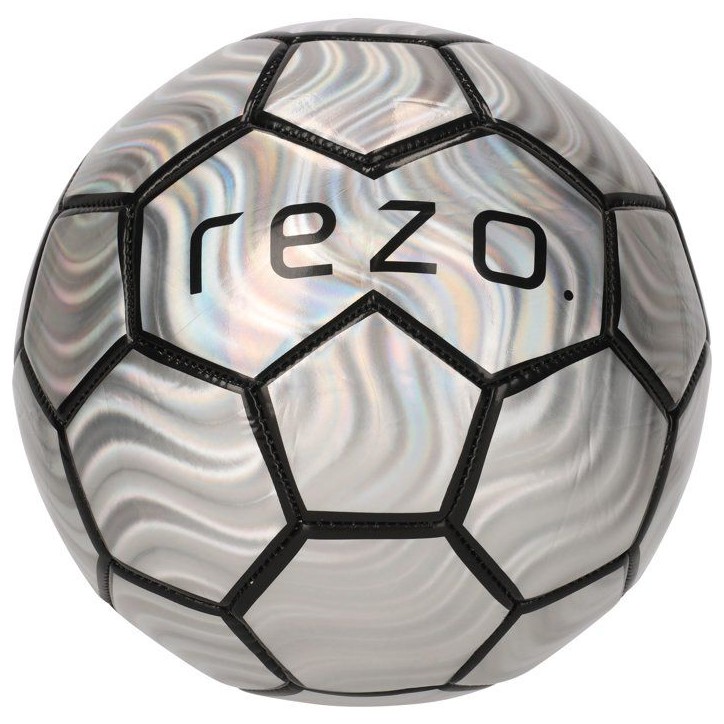 Ballon de Football - Lazer Metallic - Taille 4 - Gris