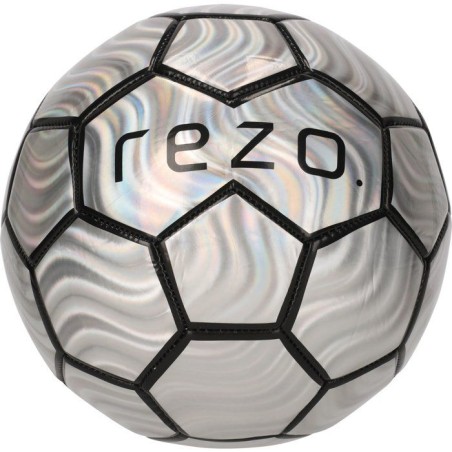 Ballon de Football - Lazer Metallic - Taille 5 - Gris