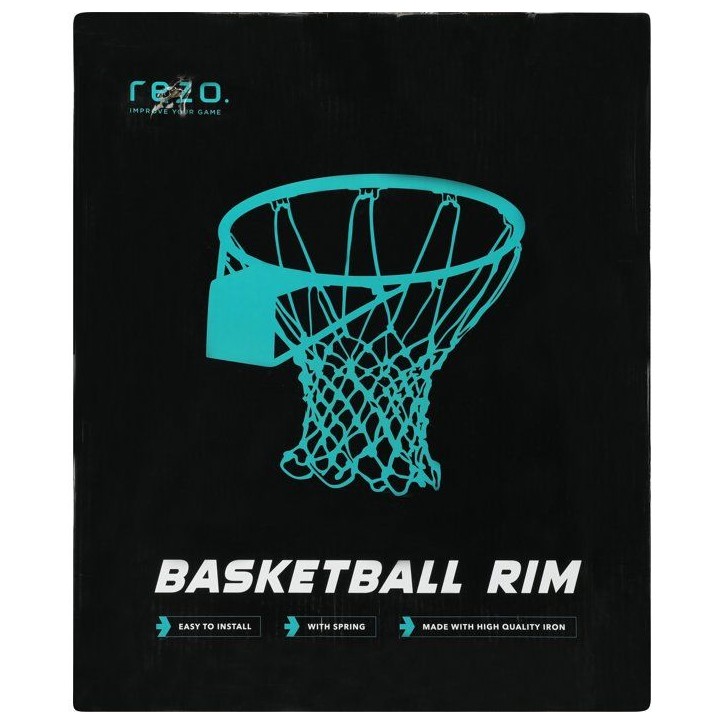 Panier de Basketball avec ressorts - Noir Panier de Basketball avec ressorts - Noir