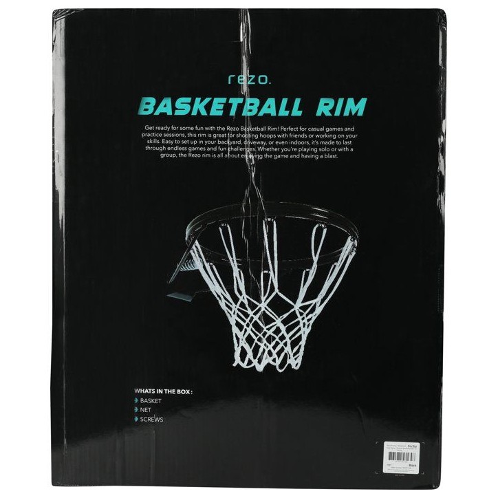 Panier de Basketball avec ressorts - Noir Panier de Basketball avec ressorts - Noir