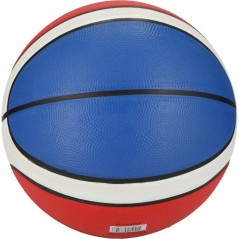 Ballon de Basketball en caoutchouc - Taille 5 - Bleu