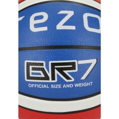 Ballon de Basketball en caoutchouc - Taille 5 - Bleu