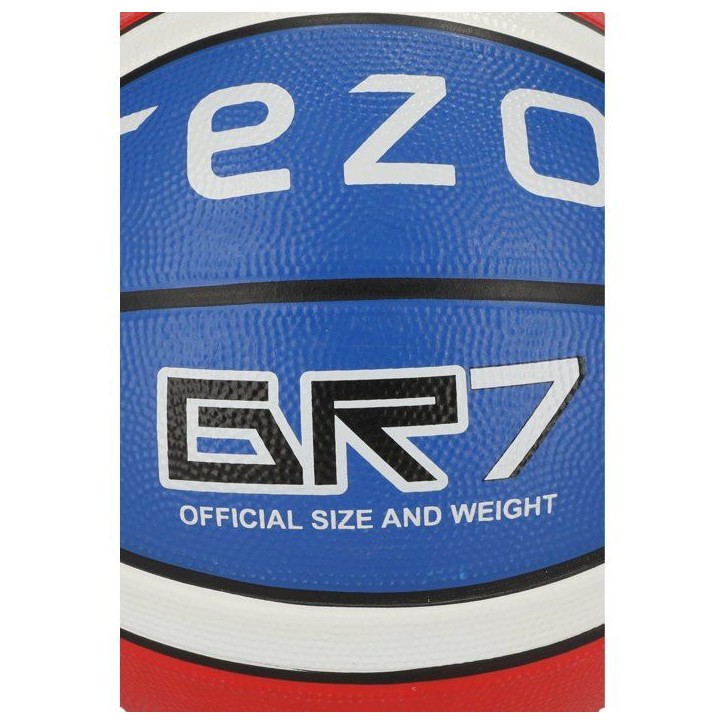 Ballon de Basketball en caoutchouc - Taille 5 - Bleu Ballon de Basketball en caoutchouc - Taille 5 - Bleu