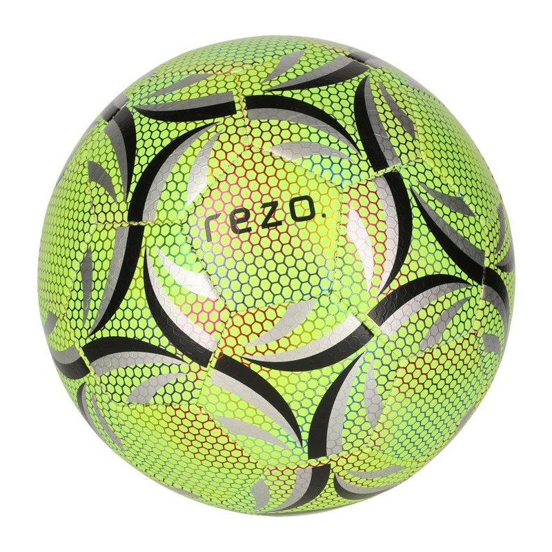 Ballon de Football gonflable - Chiba - Phosphorescent - Taille 5 - Ver