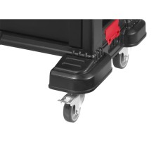 Coffre a outils modulaire - Keter - Noir - 5 tiroirs - 4 roues - Rési
