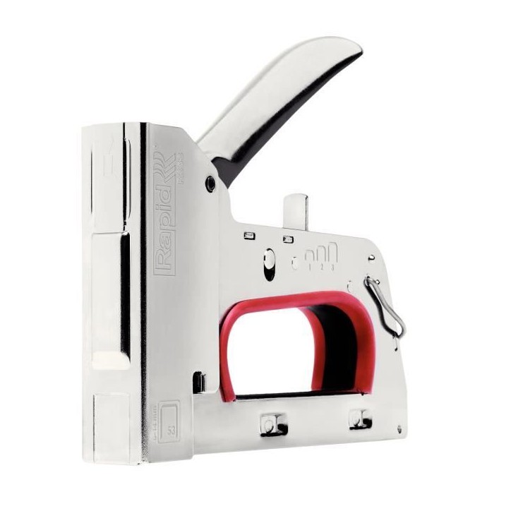 Agrafeuse manuelle PRO R353E - RAPID - Fil fin - Réglage de puissance 3 positions breveté Agrafeuse manuelle PRO R353E - RAPID - Fil fin - Réglage de puissance 3 positions breveté