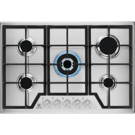 Plaque de cuisson a gaz - ELECTROLUX - 5 foyers - 74,4 x 51 cm - KGS75