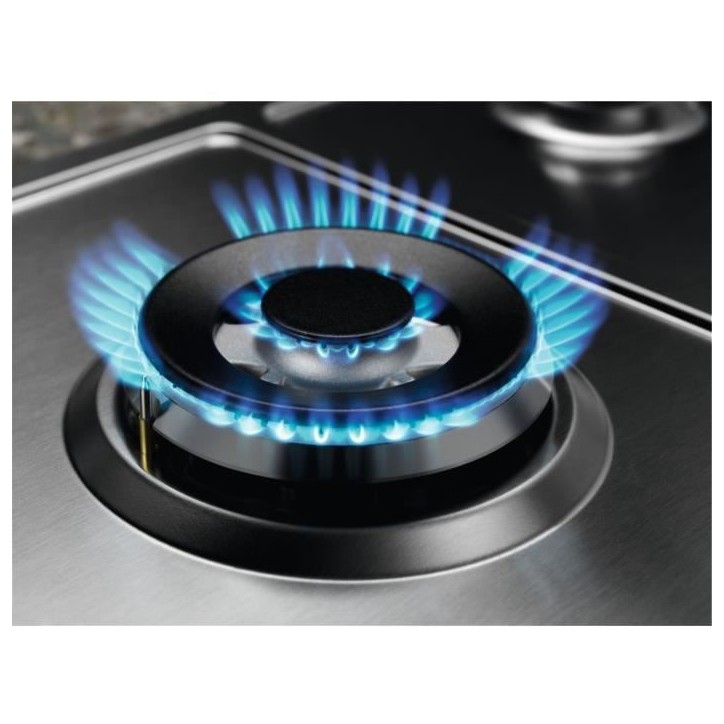 Plaque de cuisson a gaz - ELECTROLUX - 5 foyers - 74,4 x 51 cm - KGS7536SX - Inox Plaque de cuisson a gaz - ELECTROLUX - 5 foyers - 74,4 x 51 cm - KGS7536SX - Inox