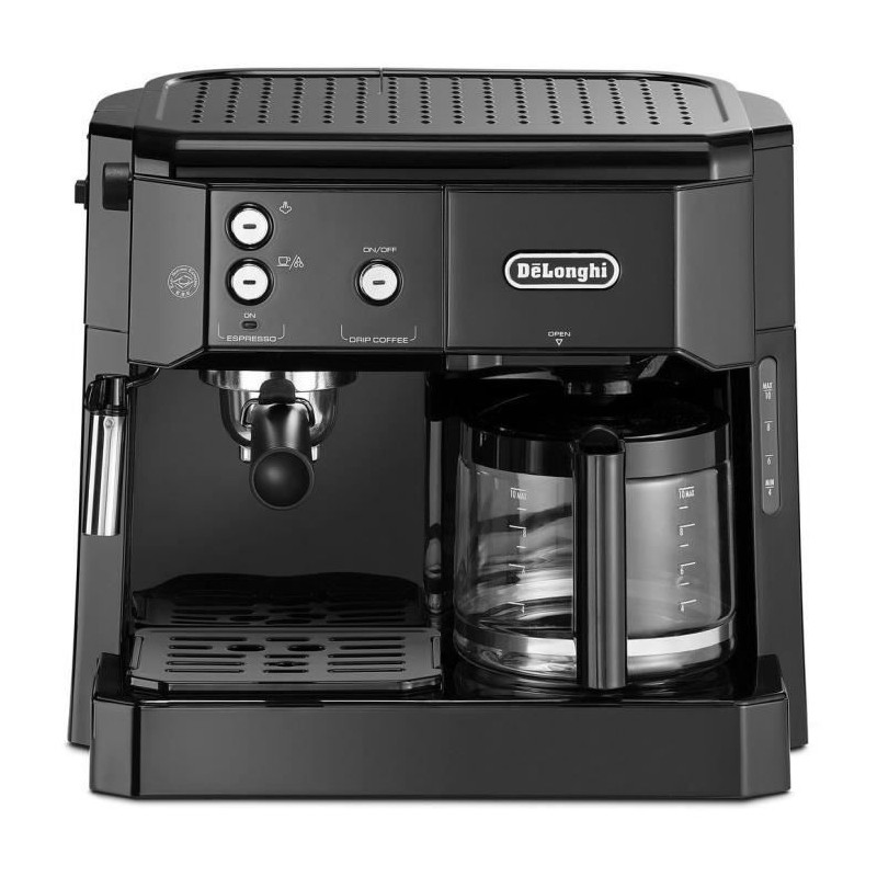 Machine a espresso combiné - DELONGHI - BCO416.1.B - 15 bars - Noir