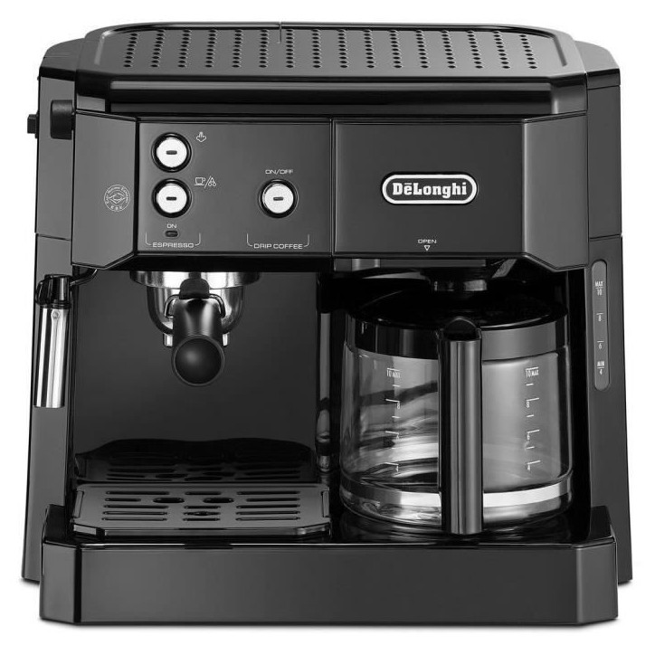 Machine a espresso combiné - DELONGHI - BCO416.1.B - 15 bars - Noir Machine a espresso combiné - DELONGHI - BCO416.1.B - 15 bars - Noir