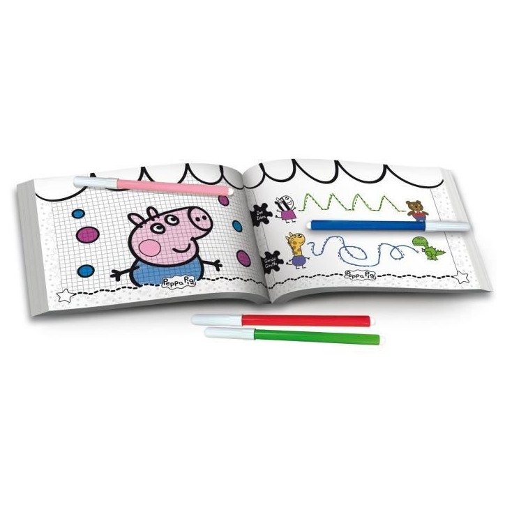 Ecole de dessin - Peppa Pig drawing school - pour apprendre a dessiner - LISCIANI