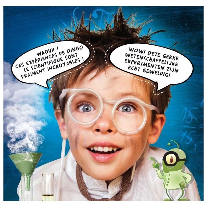 Crazy science - jeu scientifique - Dingo le scientifique - 7 kits expérimentaux - LISCIANI Crazy science - jeu scientifique - Dingo le scientifique - 7 kits expérimentaux - LISCIANI