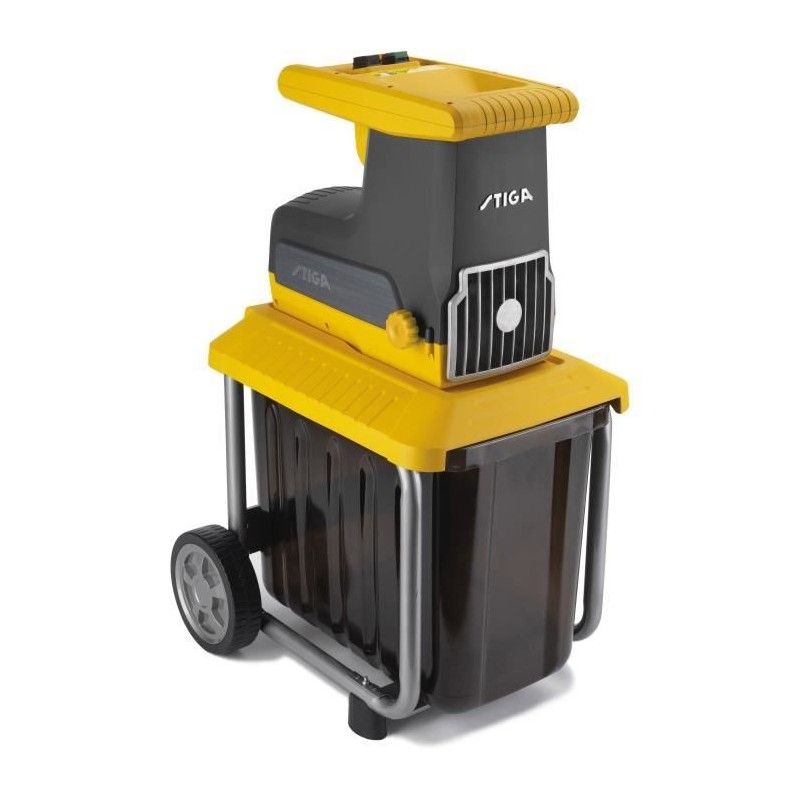 Broyeur électrique - STIGA - BIO SILENT 2500 - Broyage jusqu'a 40 mm