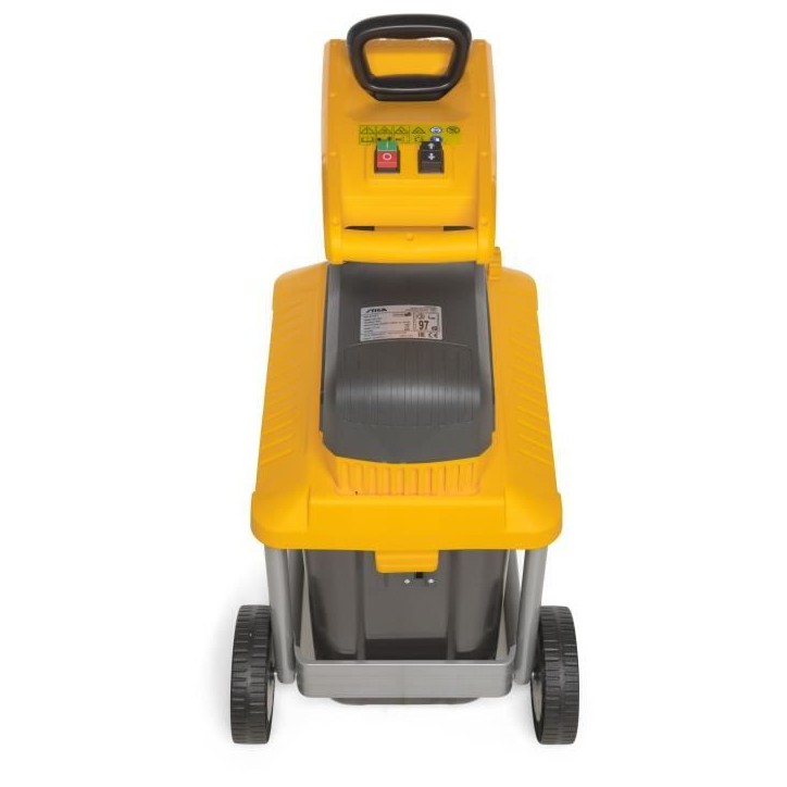 Broyeur électrique - STIGA - BIO SILENT 2500 - Broyage jusqu'a 40 mm - Rotor a 8 dents - Bac 60 L Broyeur électrique - STIGA - BIO SILENT 2500 - Broyage jusqu'a 40 mm - Rotor a 8 dents - Bac 60 L