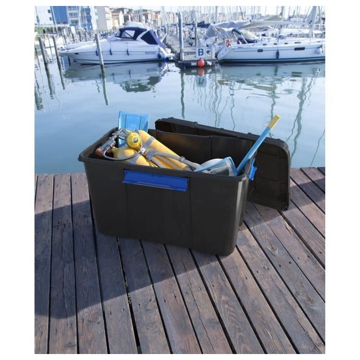KIS | SCUBA BOX 80 L, Rangement, Noir, 78 x 39,5 x 35 cm KIS | SCUBA BOX 80 L, Rangement, Noir, 78 x 39,5 x 35 cm