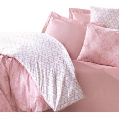 Parure de lit - 1 housse de couette 140 x 200 cm + 2 taies d'oreiller
