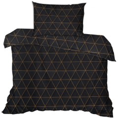 Parure de lit - 1 housse de couette 140 x 200cm + 1 taies d'oreiller 6