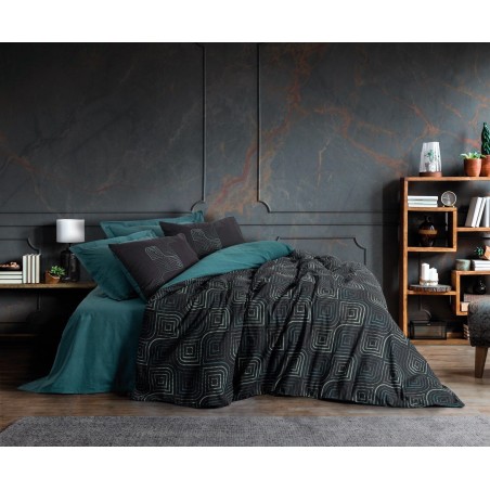 Parure de lit - 1 housse de couette 140 x 200cm + 1 taies d'oreiller 6
