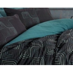 Parure de lit - 1 housse de couette 140 x 200cm + 1 taies d'oreiller 6