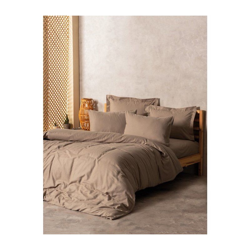 Parure de lit - 1 housse de couette 140 x 200cm + 1 taies d'oreiller 6