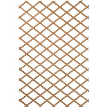 Nature Palissade de jardin 50 x 150 cm Bois Naturel 419736