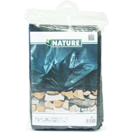 Bâche de protection pour tas bois ou autres usages - NATURE - 1,50 x