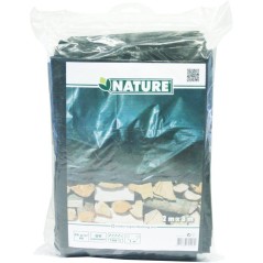 Bâche de protection pour tas bois ou autres usages - NATURE - 2 x 8 m