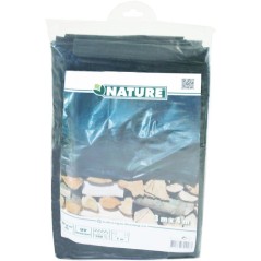 Bâche de protection pour tas bois ou autres usages - NATURE - 3 x 4 m