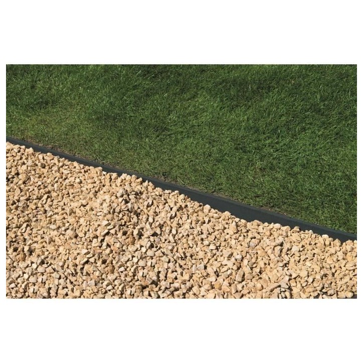 Bordure de jardin en PVC recyclé Borderfix - NATURE - Epaisseur 7 mm - H14 cm x 15 m Bordure de jardin en PVC recyclé Borderfix - NATURE - Epaisseur 7 mm - H14 cm x 15 m