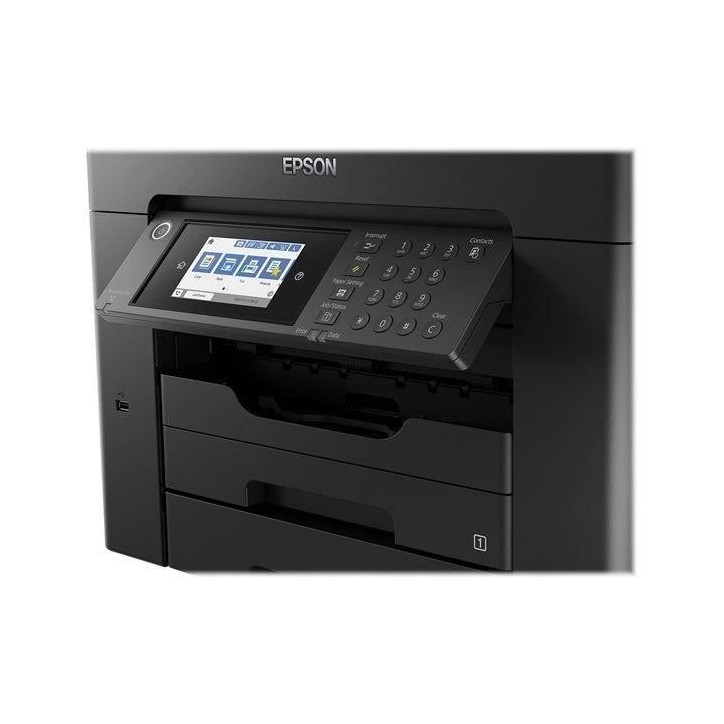 Imprimante multifonctions - EPSON - WorkForce WF-7830DTW - Wi-Fi - Jet d'encre (couleur) - Noir Imprimante multifonctions - EPSON - WorkForce WF-7830DTW - Wi-Fi - Jet d'encre (couleur) - Noir