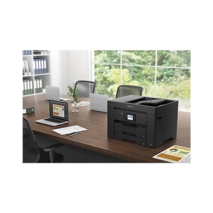 Imprimante multifonctions - EPSON - WorkForce WF-7830DTW - Wi-Fi - Jet d'encre (couleur) - Noir Imprimante multifonctions - EPSON - WorkForce WF-7830DTW - Wi-Fi - Jet d'encre (couleur) - Noir