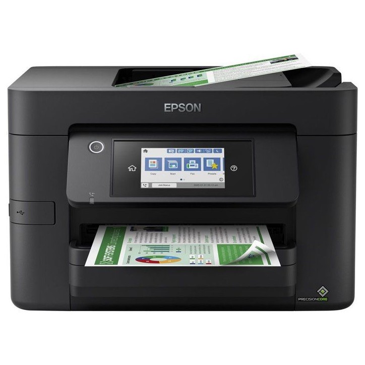 Imprimante multifonction jet d'encre couleur - Epson - WorkForce Pro - WF-4820DWF - WiFi USB Ethernet - Epson 405 / 405XL Imprimante multifonction jet d'encre couleur - Epson - WorkForce Pro - WF-4820DWF - WiFi USB Ethernet - Epson 405 / 405XL