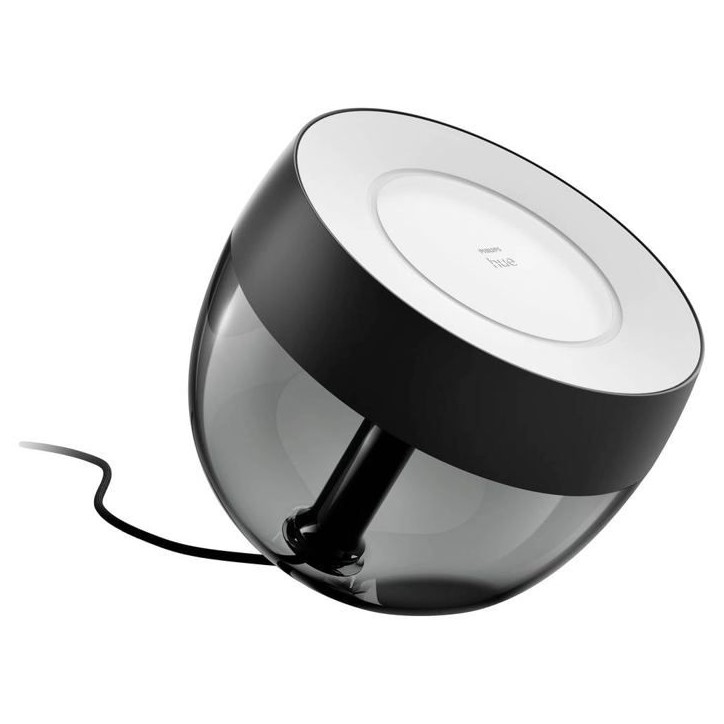 Philips Hue White & Color Ambiance, lampe Iris, compatible Bluetooth, Noir, fonctionne avec Alexa, Google Assistant et Apple Philips Hue White & Color Ambiance, lampe Iris, compatible Bluetooth, Noir, fonctionne avec Alexa, Google Assistant et Apple