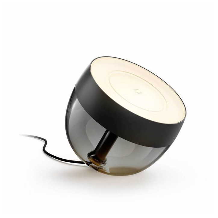 Philips Hue White & Color Ambiance, lampe Iris, compatible Bluetooth, Noir, fonctionne avec Alexa, Google Assistant et Apple Philips Hue White & Color Ambiance, lampe Iris, compatible Bluetooth, Noir, fonctionne avec Alexa, Google Assistant et Apple