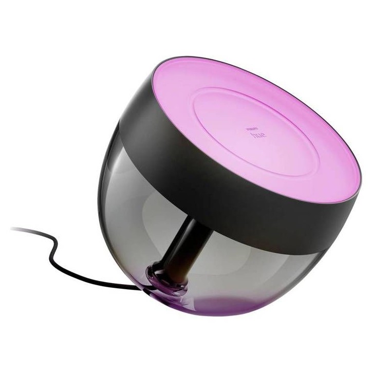 Philips Hue White & Color Ambiance, lampe Iris, compatible Bluetooth, Noir, fonctionne avec Alexa, Google Assistant et Apple Philips Hue White & Color Ambiance, lampe Iris, compatible Bluetooth, Noir, fonctionne avec Alexa, Google Assistant et Apple