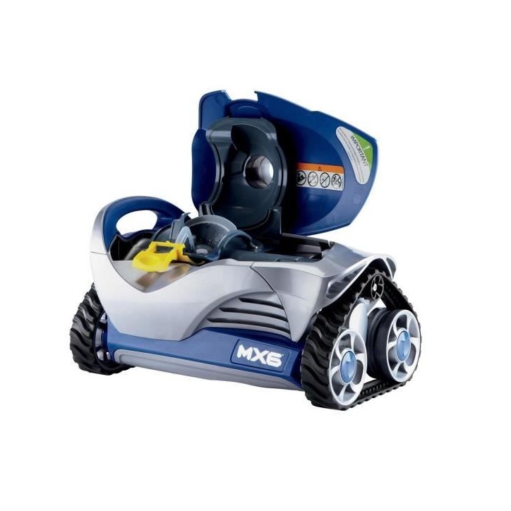 ZODIAC - Robot nettoyeur aspirateur hydraulique fond et parois - MX6 - Pour piscines jusqu'a 10x5m