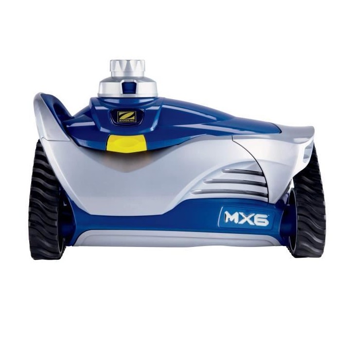 ZODIAC - Robot nettoyeur aspirateur hydraulique fond et parois - MX6 - Pour piscines jusqu'a 10x5m