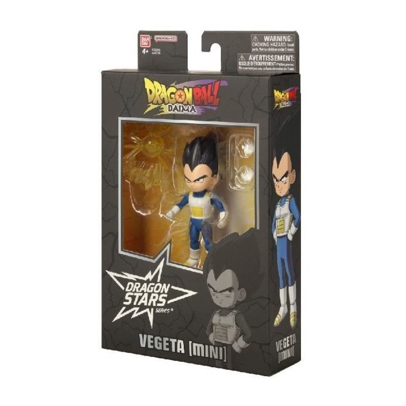 Figurine articulée Dragon Star 17 cm - Mini Vegeta - BANDAI - Dragon Figurine articulée Dragon Star 17 cm - Mini Vegeta - BANDAI - Dragon